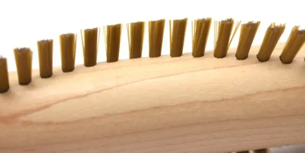 brushes on wood roller