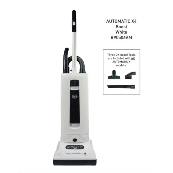 Sebo Automatic X4 Boost white upright vacuum