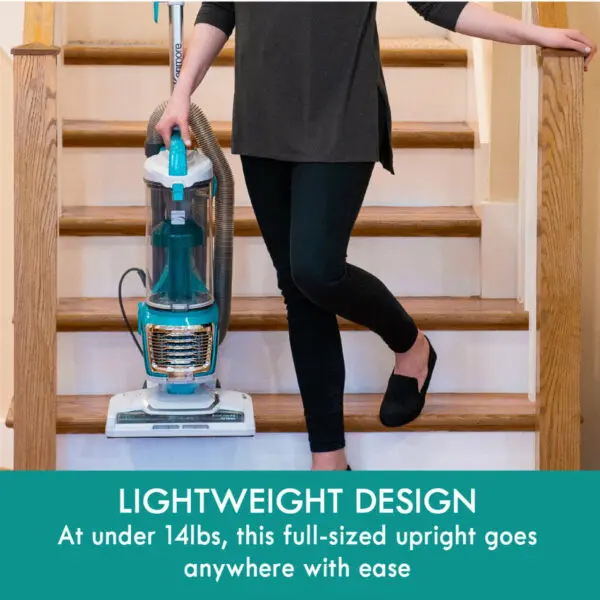 Kenmore AllergenSeal Upright is Lightweight at under 14lbs.