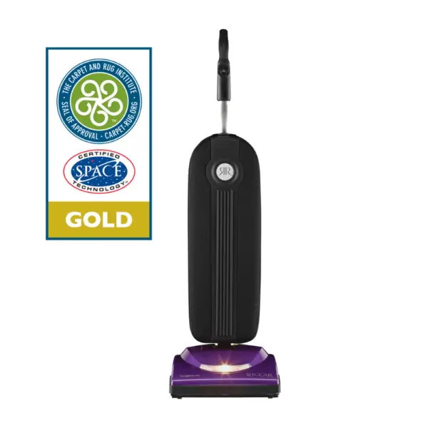 Riccar R10S Gold Seal Of approval from The rug and Carpet Institute.