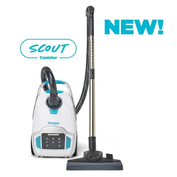 Simplicity Scout New canister vacuum