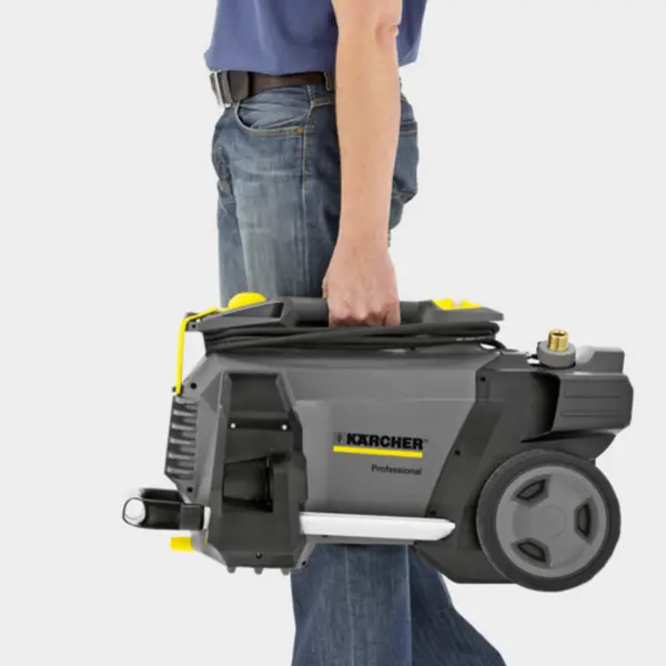 Karcher Compact Cold water Pressure washer is light and compact easy to carry.
